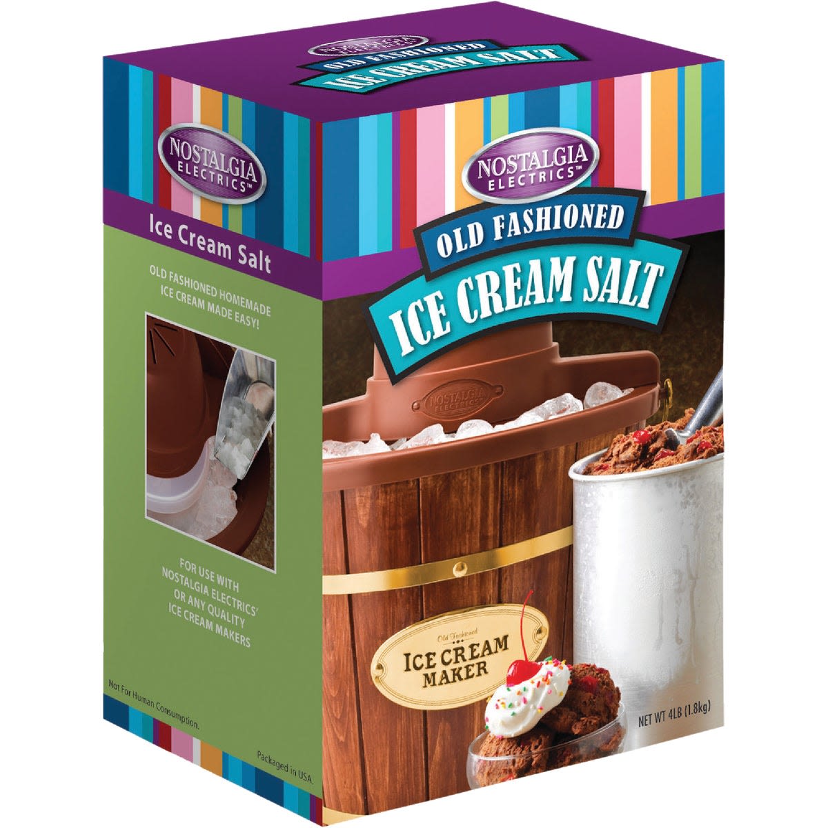 4-pound box of ice cream salt designed for homemade ice cream makers in kitchenware and under $50 collections