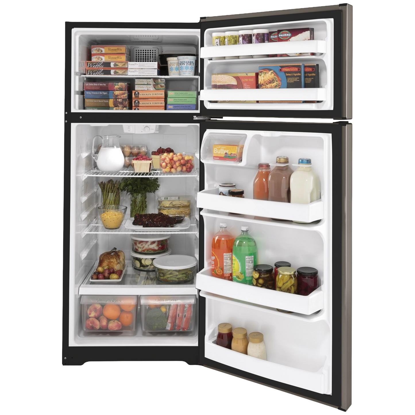 GE® ENERGY STAR® 17.5 Cu. Ft. Top-Freezer Refrigerator