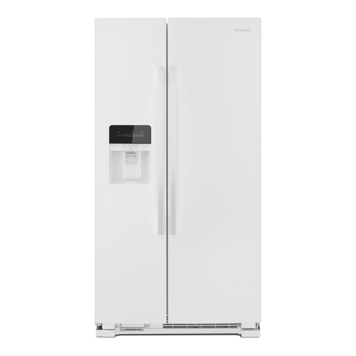 33-inch Side-by-Side Refrigerator with Dual Pad External Ice and Water Dispenser