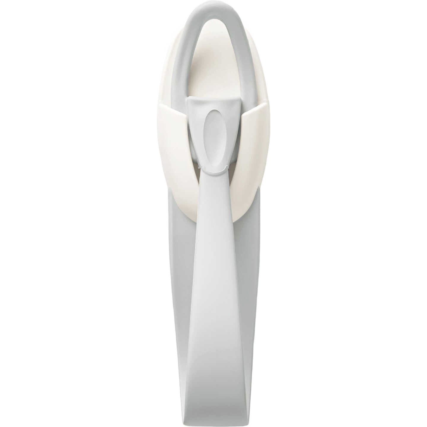 White adhesive decorative cord bundler hook for organizing cables in hardware and fasteners collections
