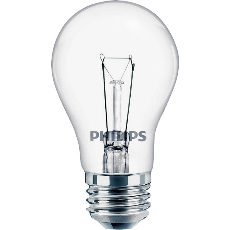 Clear incandescent A15 medium base light bulb for appliances in lighting and electrical home improvement collections