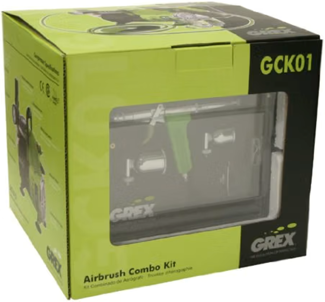 Grex GCK01 Genesis.XT Complete Airbrush & Compressor Combo Kit