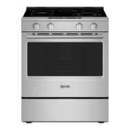30-inch stainless steel slide-in electric range with grill mode and no preheat air fry in Ranges collection