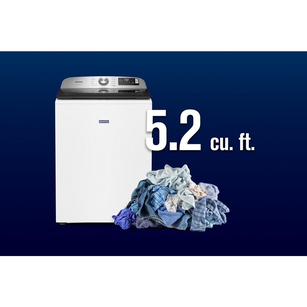 5.2 Cu. Ft. Top Load Agitator Washer with Extra Power and Smart Appliance