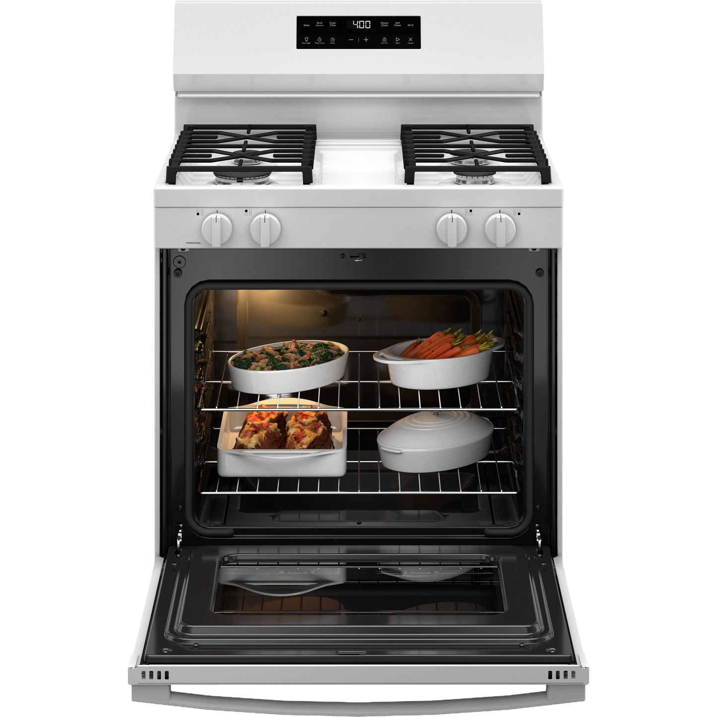 GE® 30" Free-Standing Gas Range