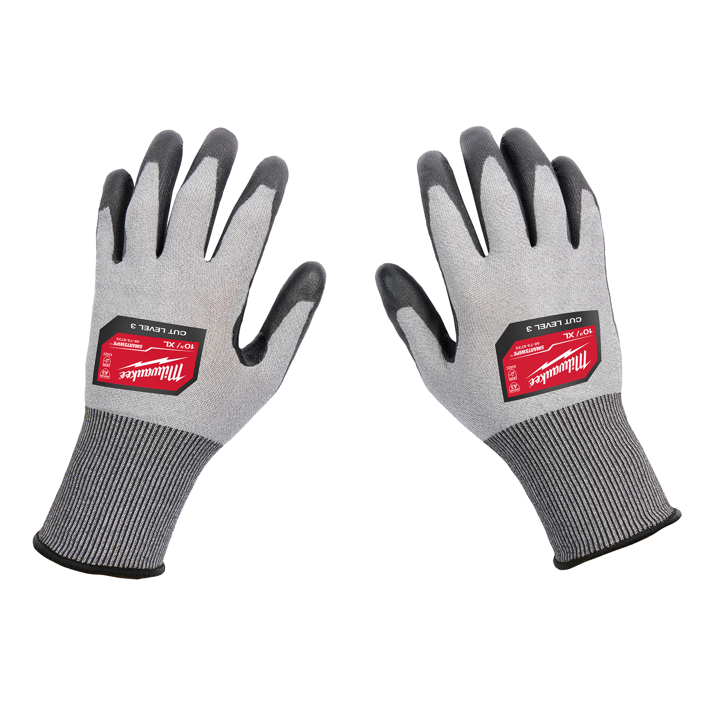 Milwaukee Cut Level 3 High Dexterity Polyurethane Dipped Gloves - XL