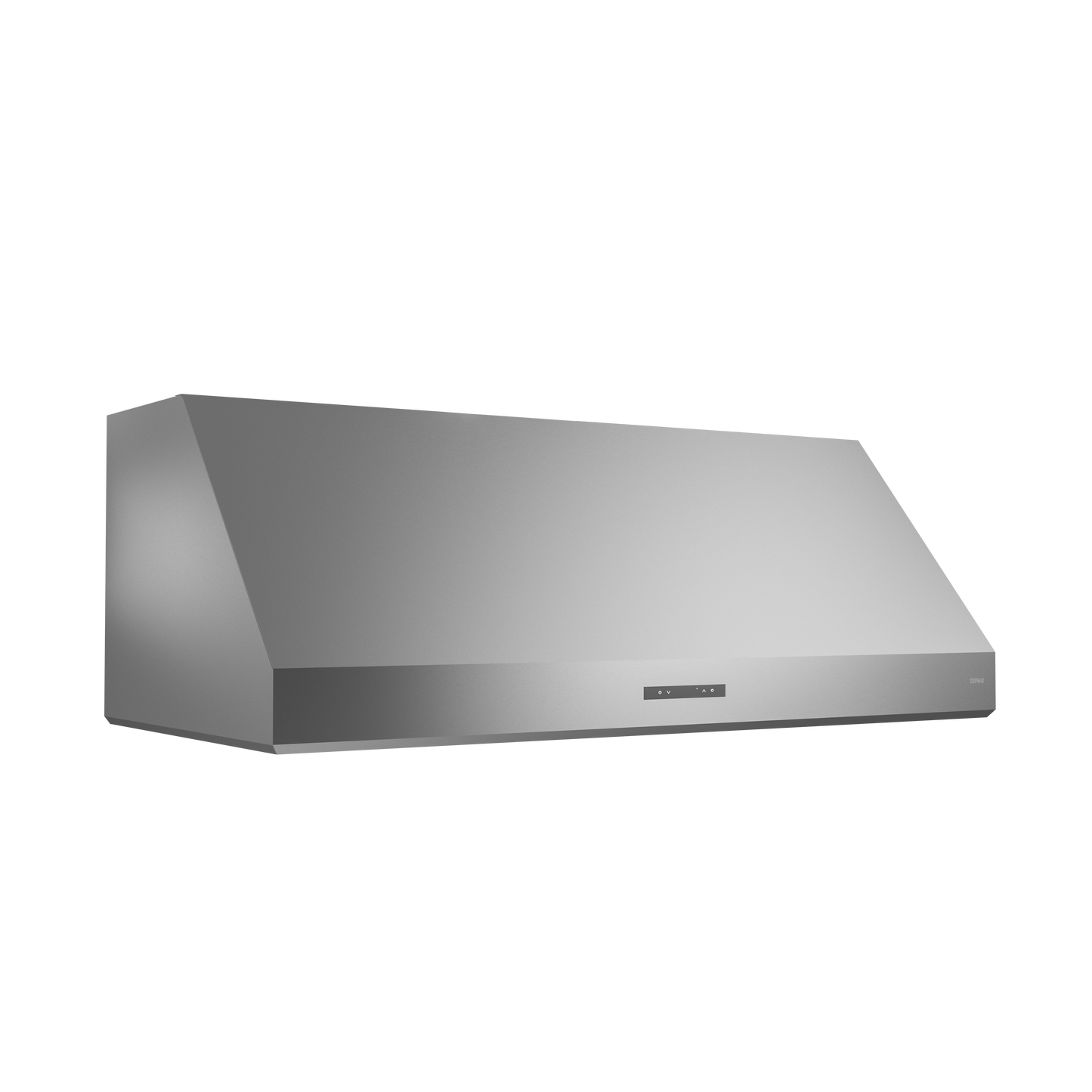 Modern stainless steel under cabinet kitchen hood with sleek design and touch controls for ventilation and air purification