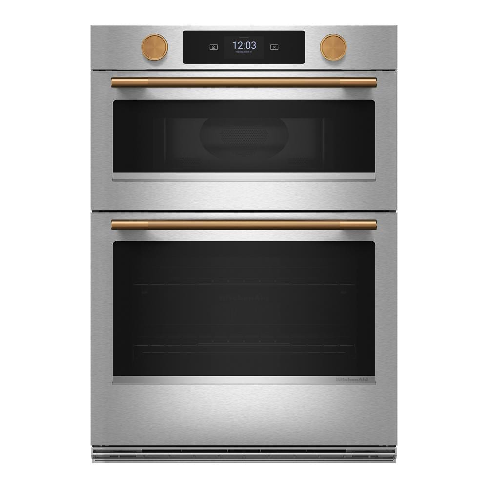 30-inch Smart Electric Combo Wall Oven with Intelligent Cooking Camera - PrintShield™ Finish
