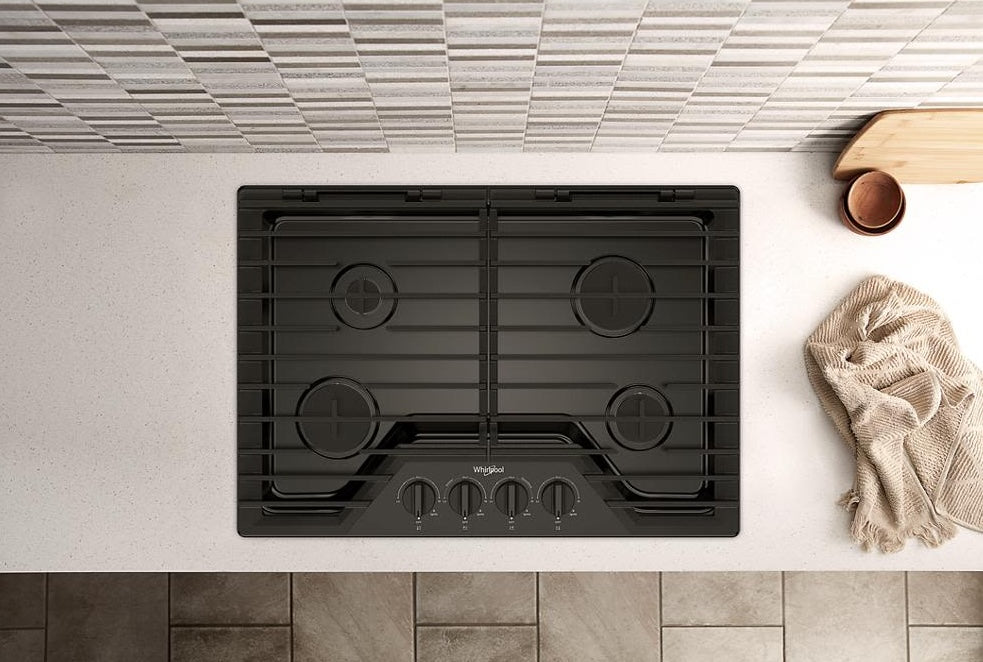 30-inch Gas Cooktop with EZ-2-Lift™ Hinged Cast-Iron Grates