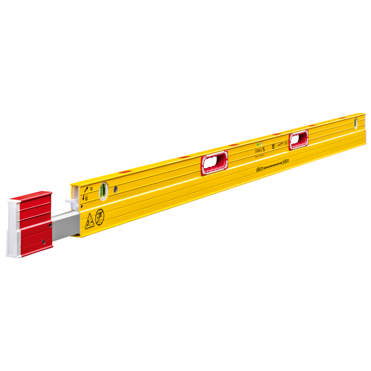 Stabila 6'-10' Type 106TM Magnetic Extendable Plate Level
