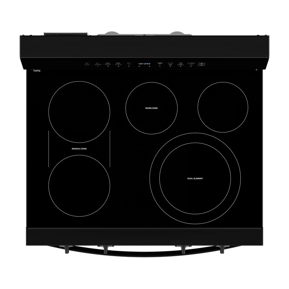 30-inch Electric Smart Range with Advanced Air Cooking Technology and WipeClean™ Coating