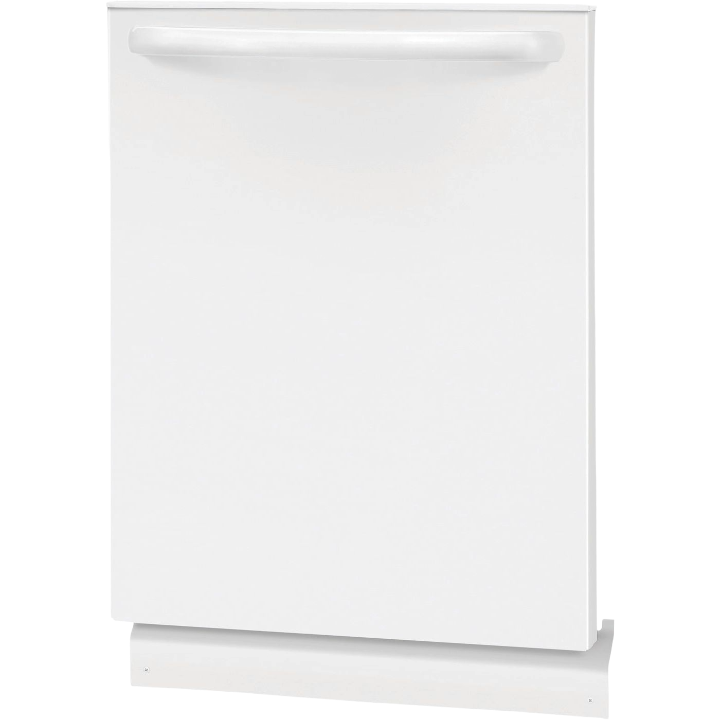 White 24-inch built-in dishwasher with minimalist design for modern kitchens in dishwashers and appliances collections