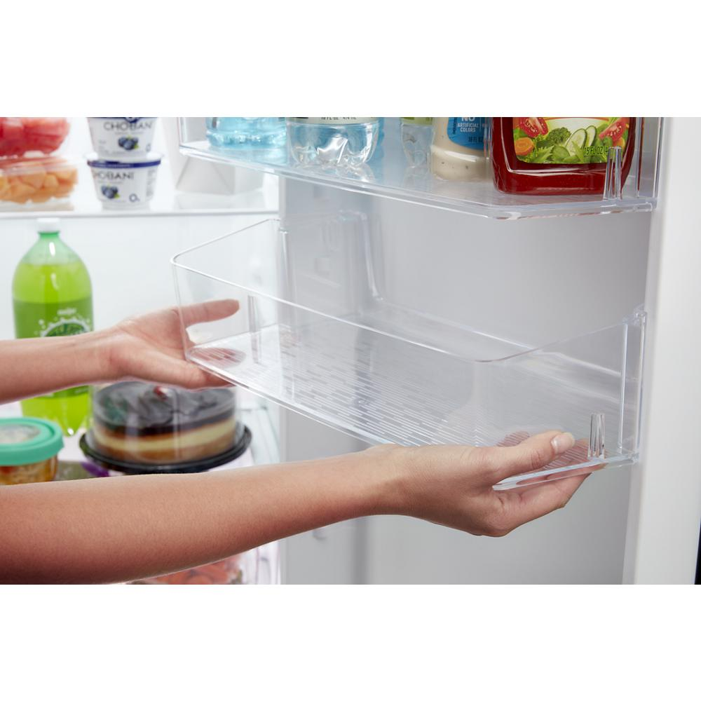 36-inch Wide Side-by-Side Refrigerator with Dual Pad External Ice and Water Dispenser - 25 Cu. Ft.
