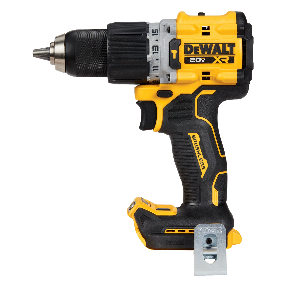 DEWALT 20V MAX* XR® Brushless Cordless 1/2" Hammer Drill/Driver (Tool Only)