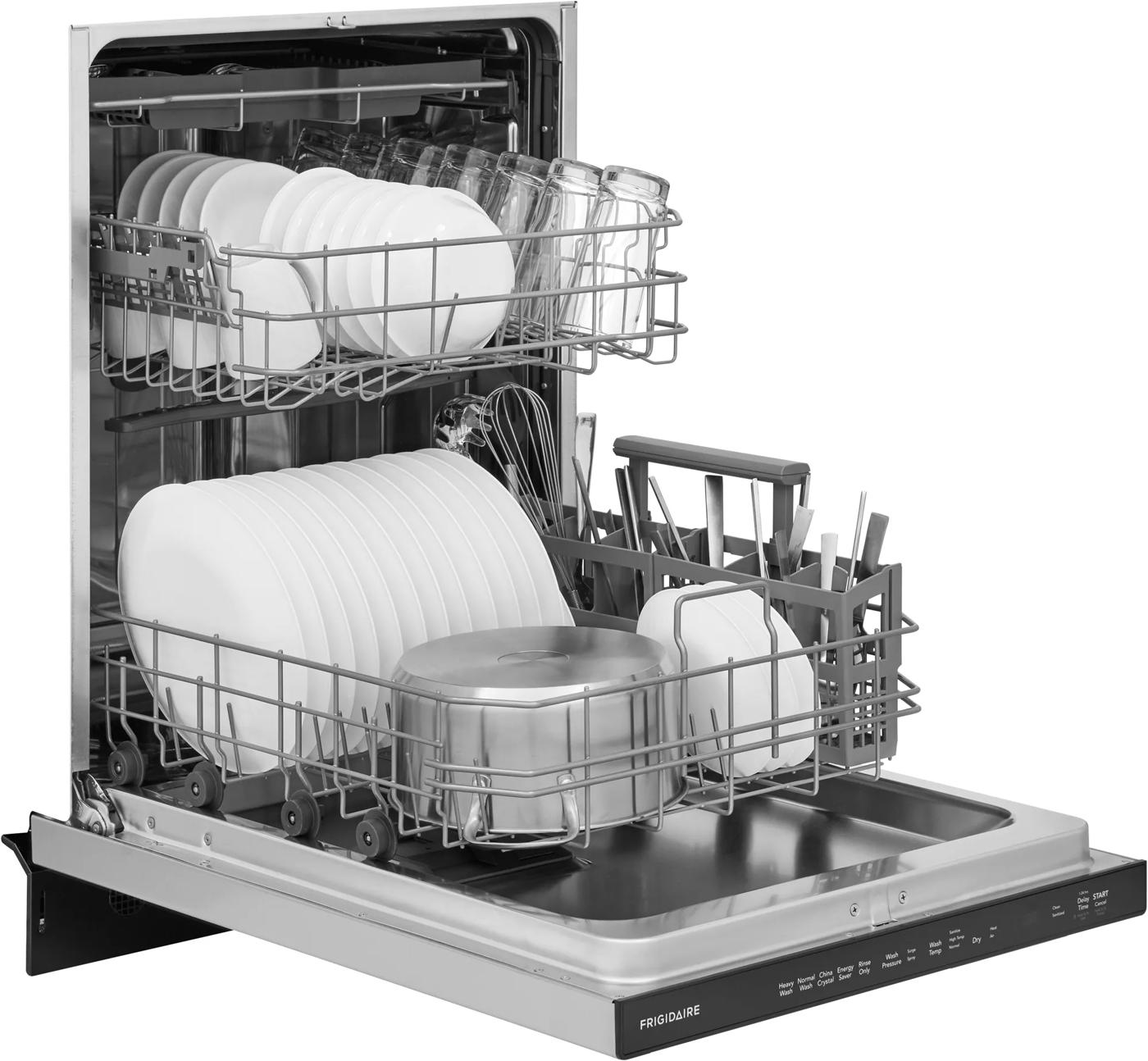 24" Stainless Steel Tub Built-In Dishwasher