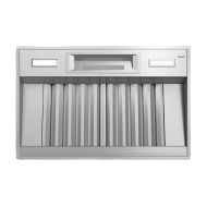 Stainless steel professional kitchen insert hood with vent filters from Over the Range Hoods and Appliances collections