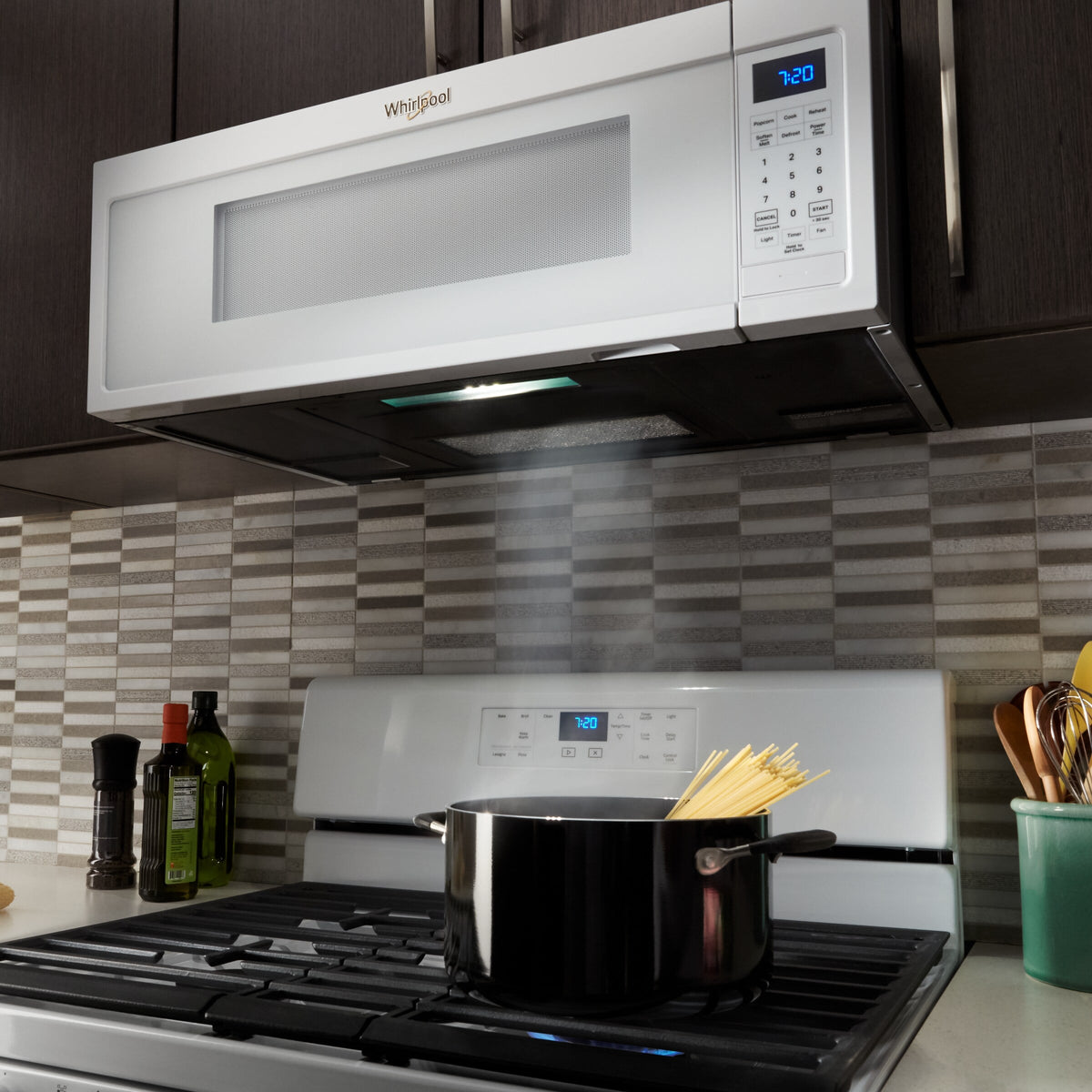 1.1 cu. ft. Low Profile Microwave Hood Combination
