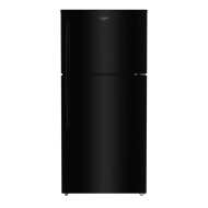 29.5-inch wide black top freezer refrigerator with smooth finish in kitchen and appliances collections