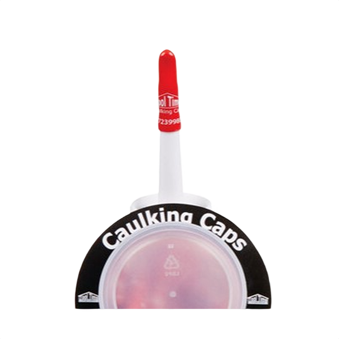Red vinyl caulking cap sealing tube tip for Staines, Sealers & Finishes and Paint & Supplies under $50 collections