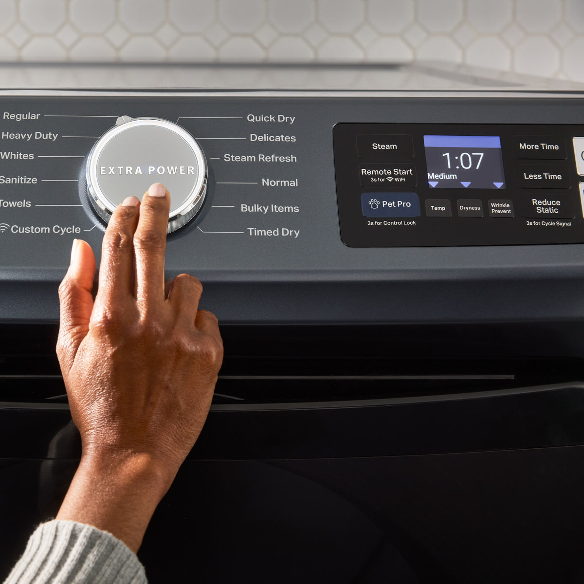 Smart Pet Pro Front Load Electric Dryer - 7.4 CU. FT.