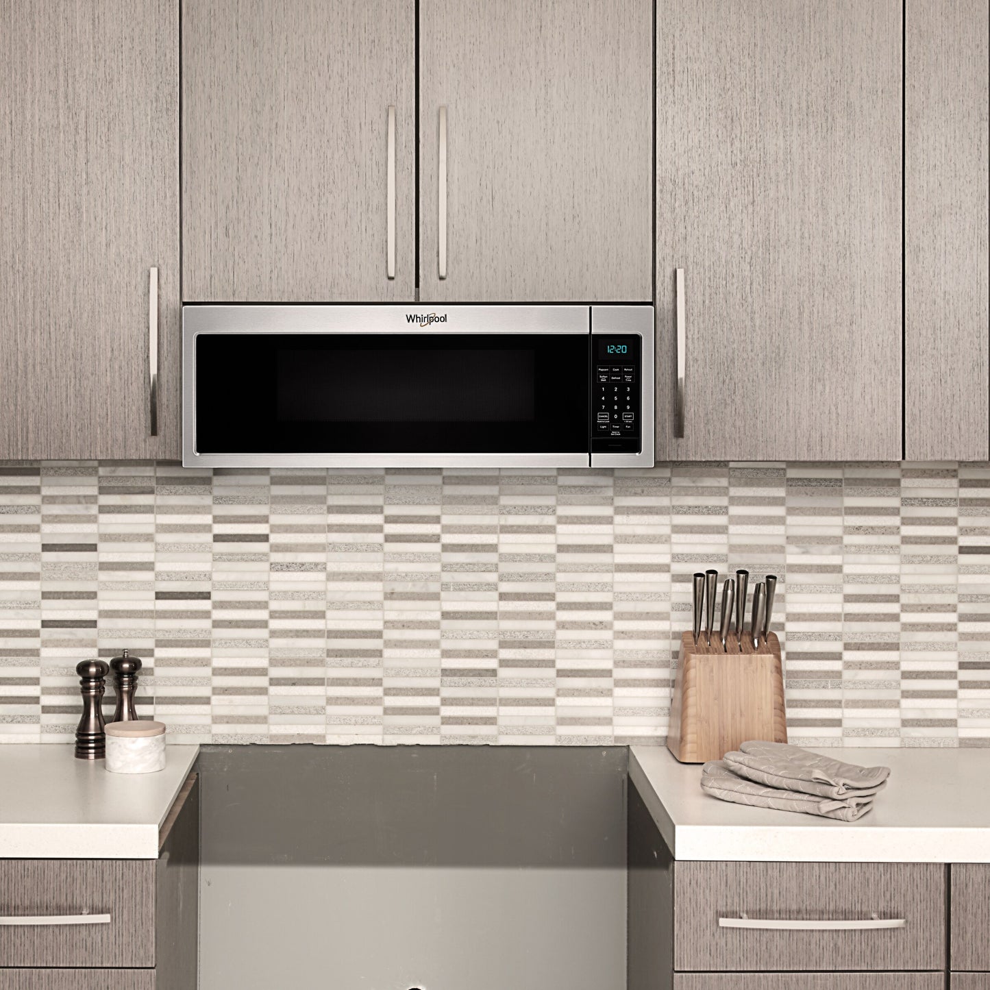 1.1 cu. ft. Low Profile Microwave Hood Combination