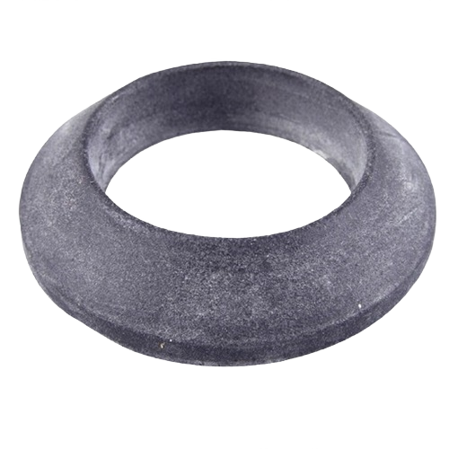 Black universal spud gasket for plumbing and toilet repair in home improvement and parts collections under $50