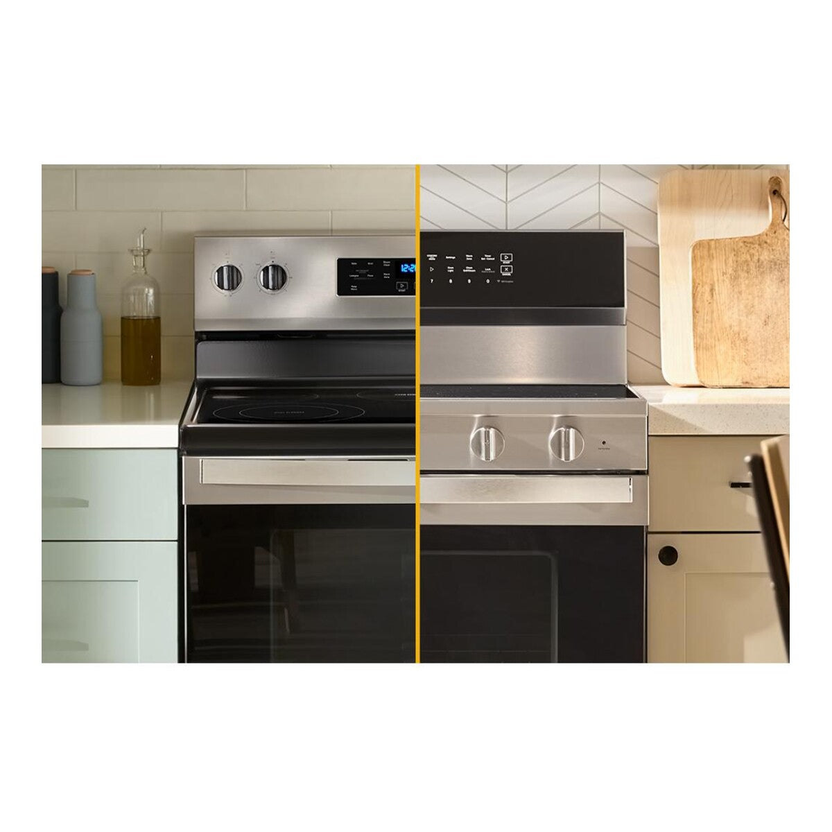 30-inch Electric Smart Range with Advanced Air Cooking Technology and WipeClean™ Coating