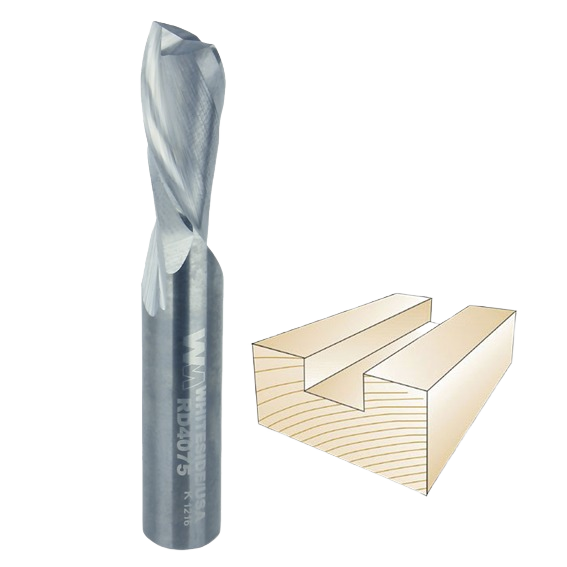 Spiral downcut router bit with precision tips for woodworking in tool accessories and drill bits under $50 collections