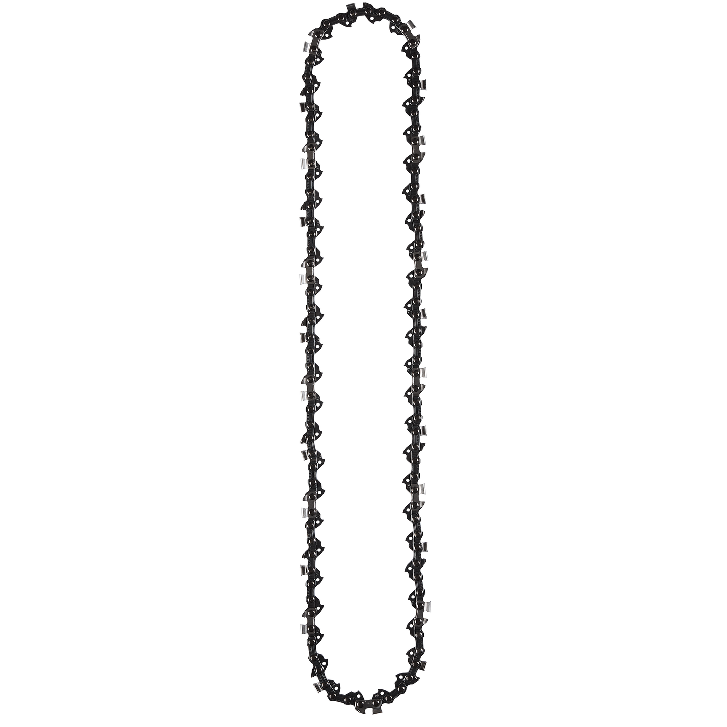 16-inch saw chain with low profile pitch and narrow gauge designed for efficient cutting in home improvement tasks