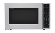 Stainless steel countertop microwave with convection feature and digital control panel in Kitchen & Kitchenware collection