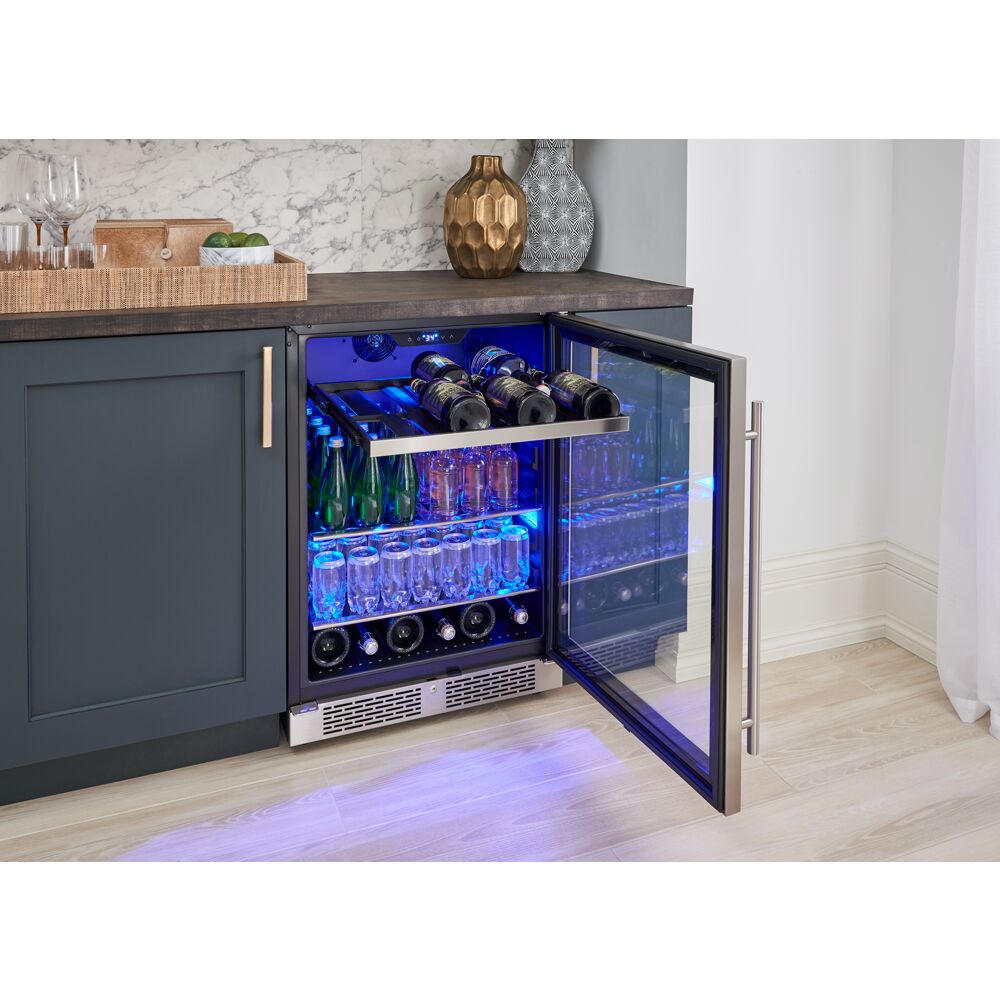 ADA Beverage Center 24",  Reversible, Single Zone