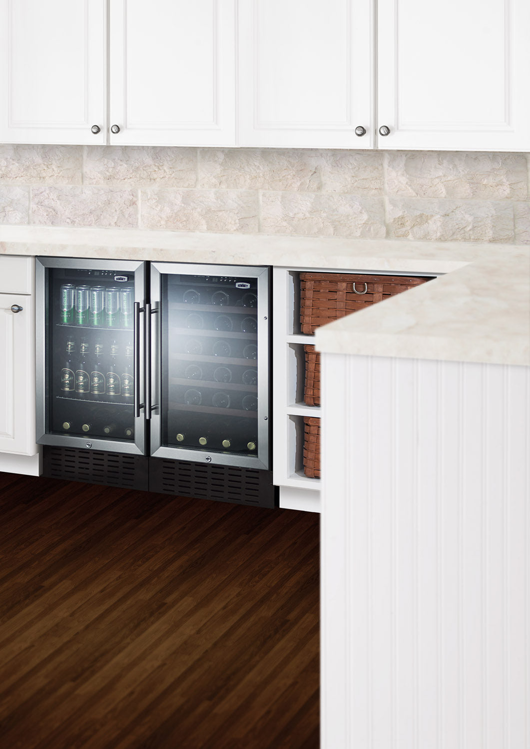 18" Wide Built-In Wine Cellar
