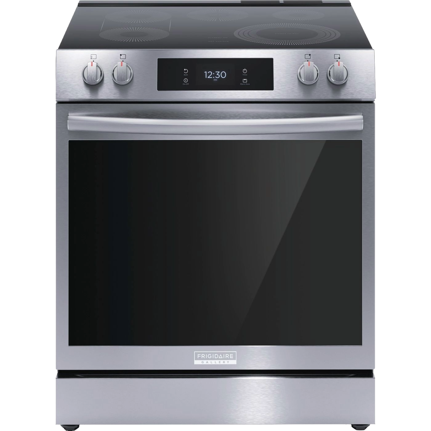 30" Front Control Electric Range with Total Convection