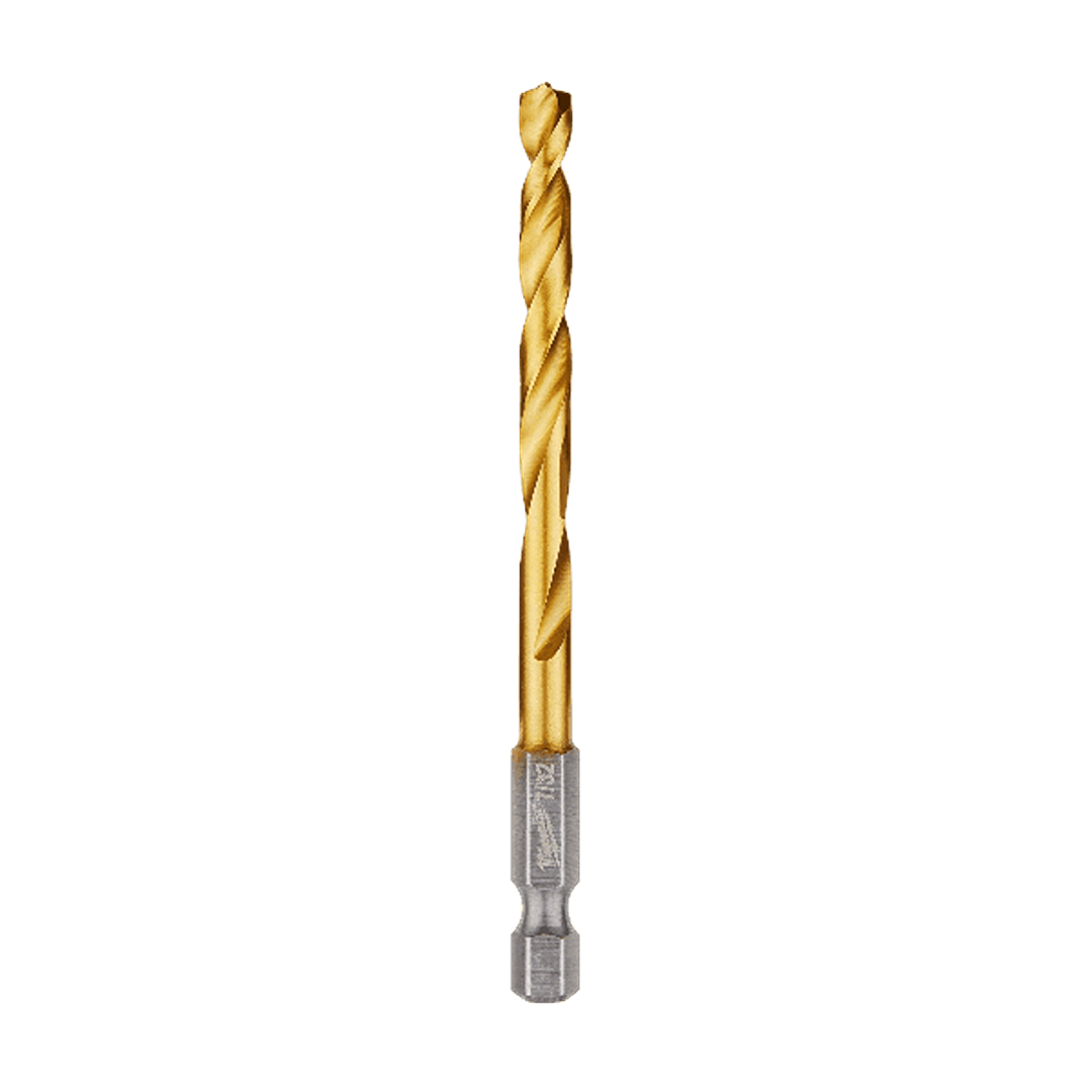 Titanium-coated 7/32 inch drill bit with RED HELIX™ design for enhanced durability in tool accessories and drill bits collections