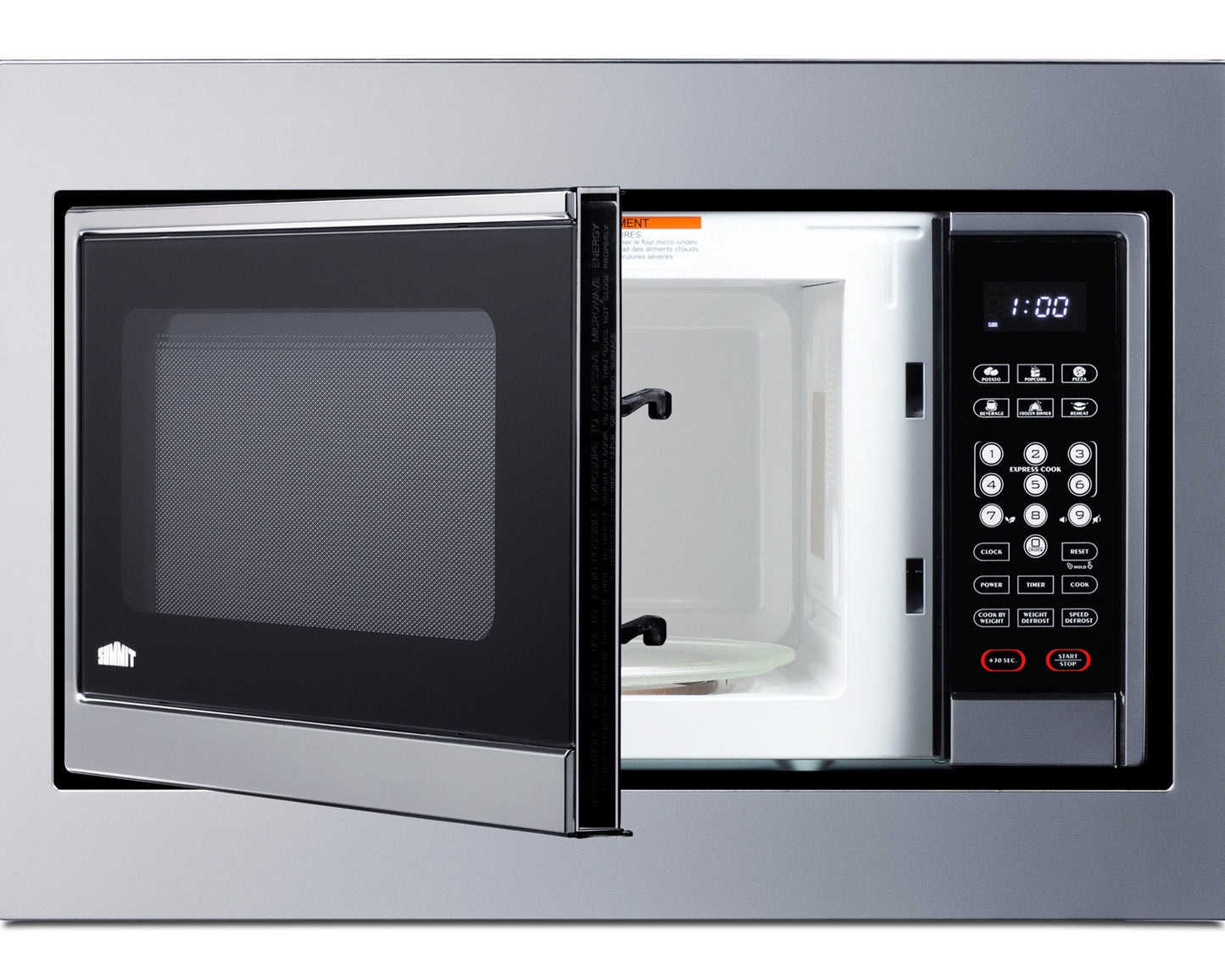 24" Wide Built-In Microwave (Trim Kit Included)