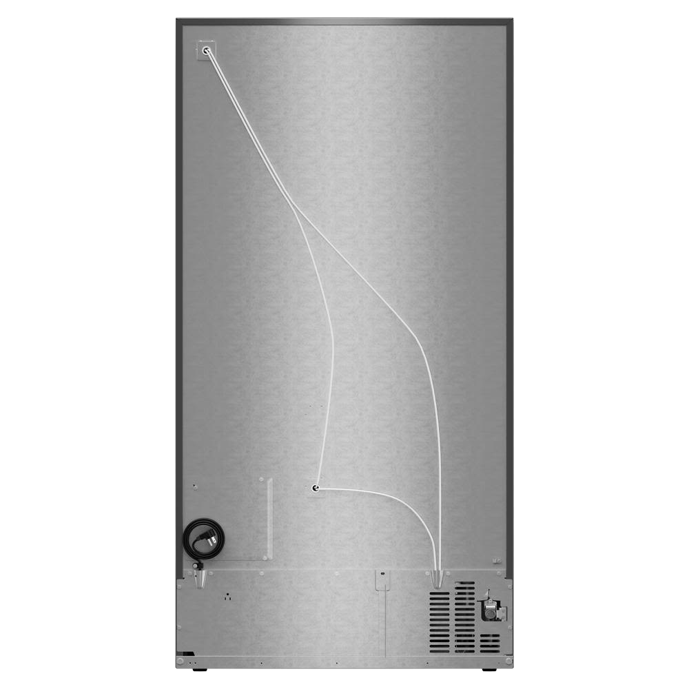 20.8 Cu. Ft. 36-Inch Counter-Depth Side-by-Side Refrigerator with Exterior Ice and Water Dispenser in PrintShield® Finish