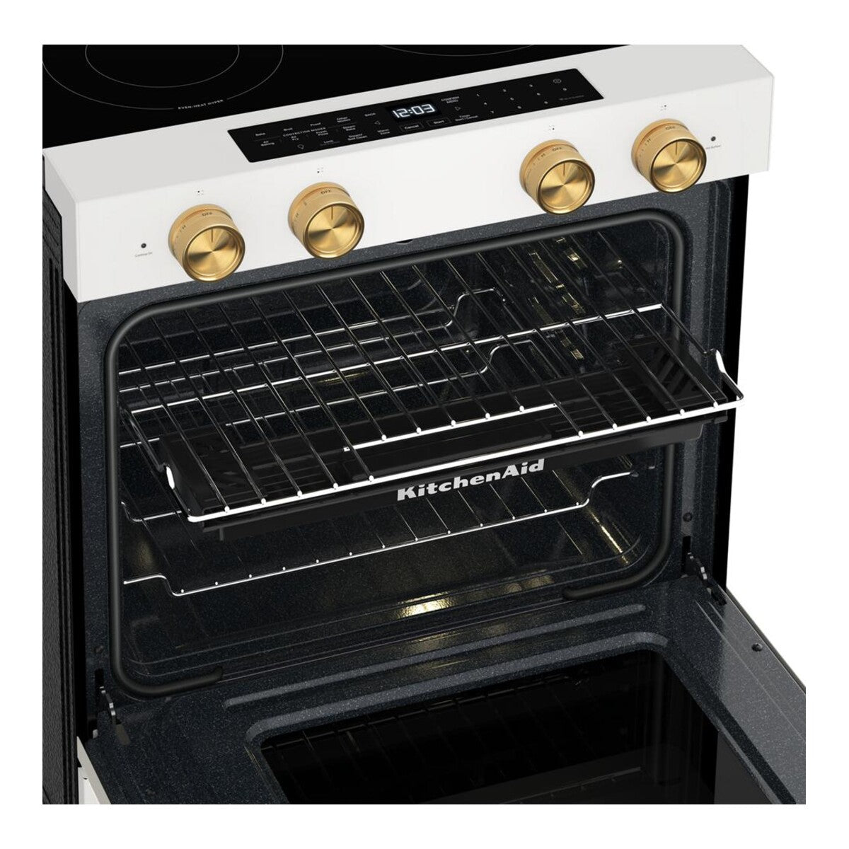 5.3 Cu. Ft. Smart Slide-in Electric Range with Two Even-Heat™ Hyper Elements and Convection Cooking Modes