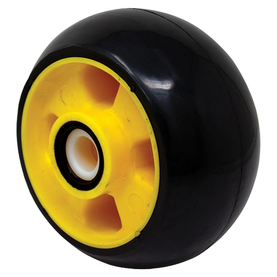 John Deere AM115488 5 X 2.7 Yellow Gage Wheel Assembly, 2-Pack