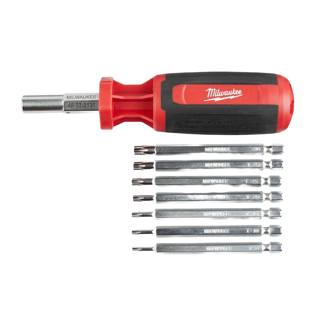 Milwaukee 9-in-1 TORX® Multi-Bit Driver – Durable & Versatile