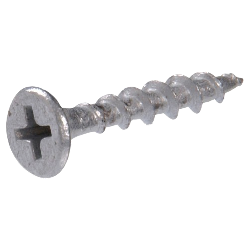 Galvanized Phillips head deck screw with sharp threads for outdoor decking in hardware and fasteners collections under $25