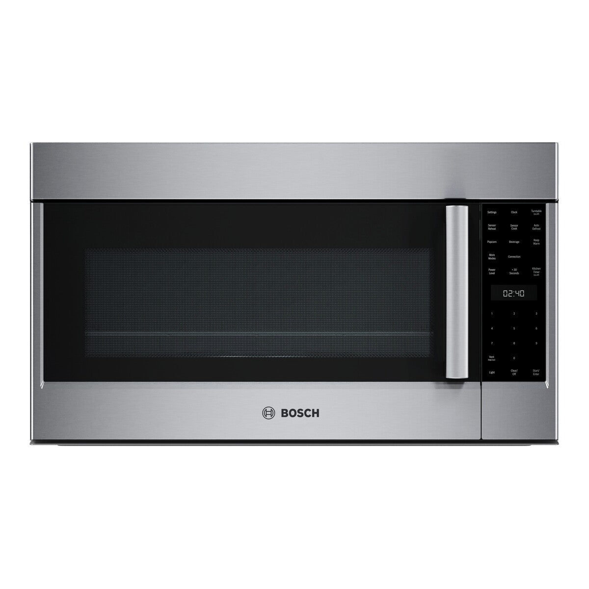 Benchmark™, Over-The-Range Microwave, 30'', Left SideOpening Door, Stainless Steel