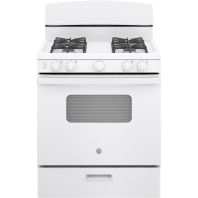 GE® 30" Free-Standing Front Control Gas Range