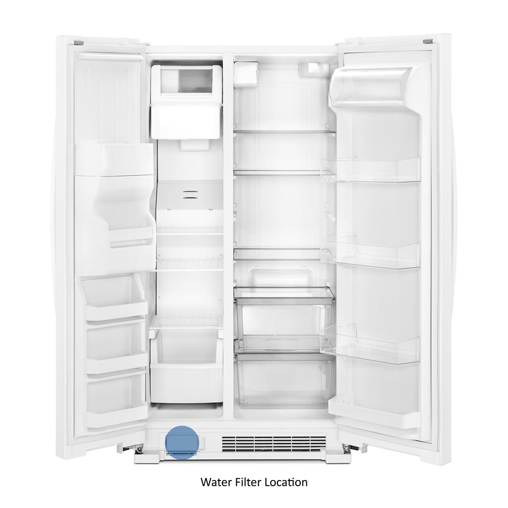 36-inch Wide Side-by-Side Refrigerator - 25 cu. ft.