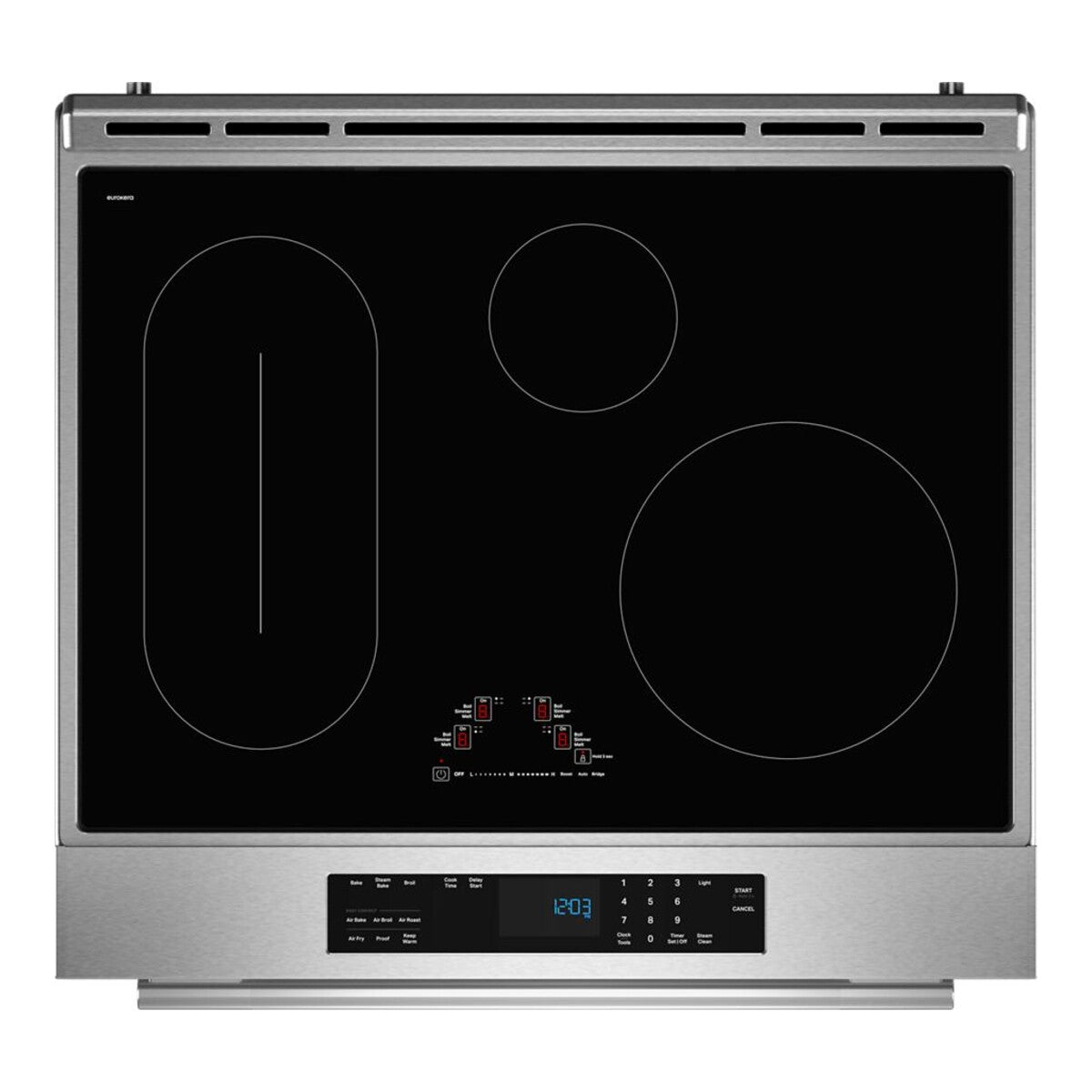 30-Inch 4-Element Induction Slide-In Convection Range with Air Fry