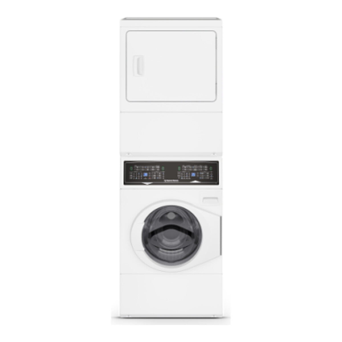 27" Stacked Front Load Gas Washer-Dryer