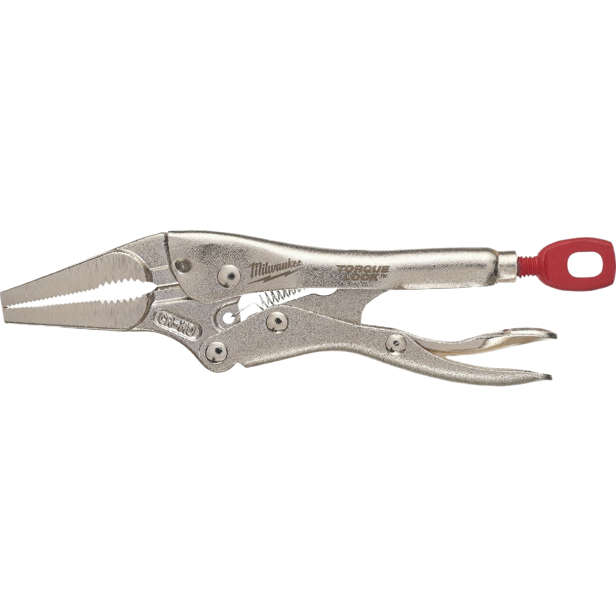 4-inch long nose locking pliers with grip and hardened jaws for woodworking and hand tool collections under $50