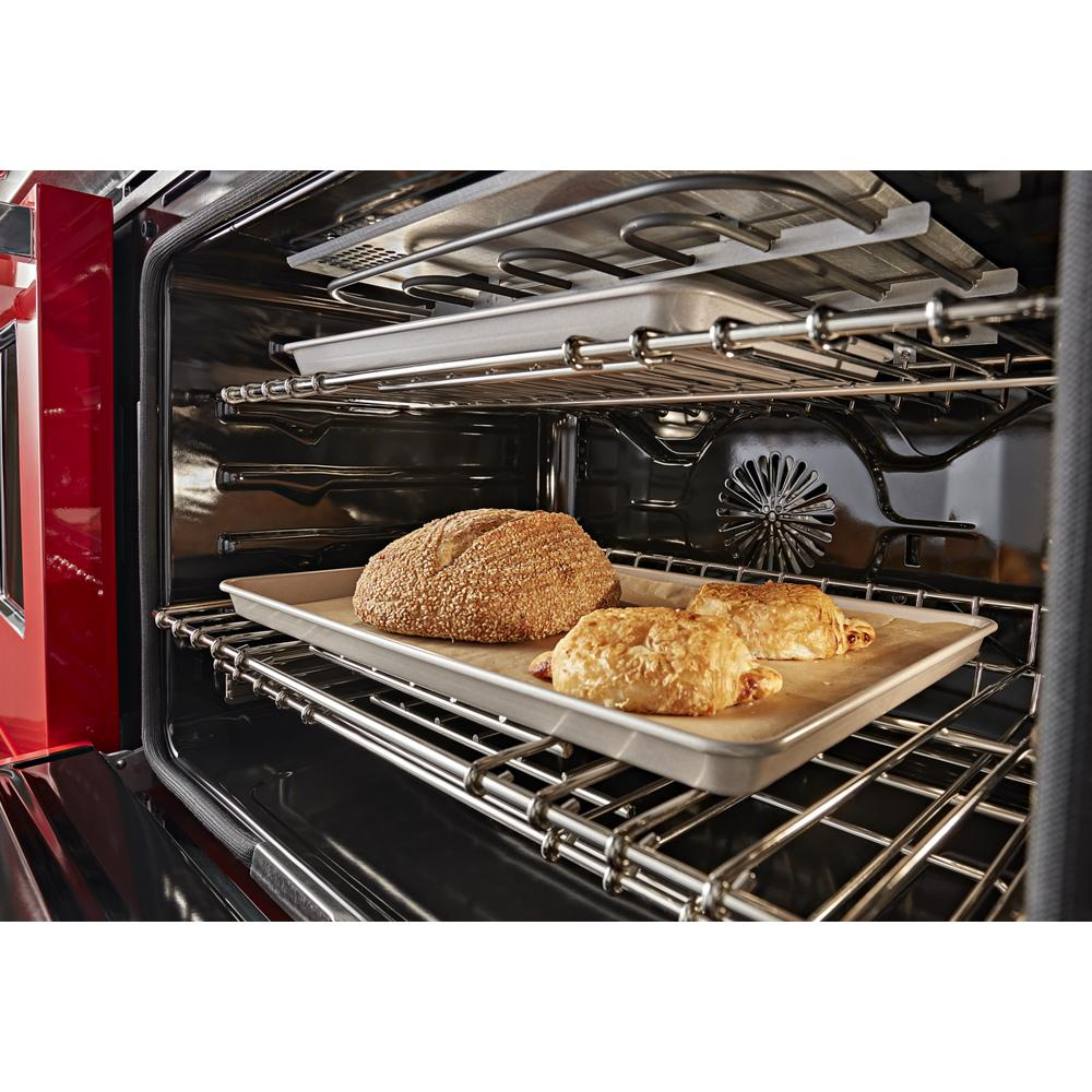 KitchenAid® 48'' Smart Commercial-Style Dual Fuel Range with Griddle