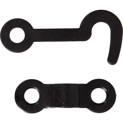 Oil rubbed bronze decorative hook and staple hardware pair for furniture and cabinet home improvement tools under $50 collection