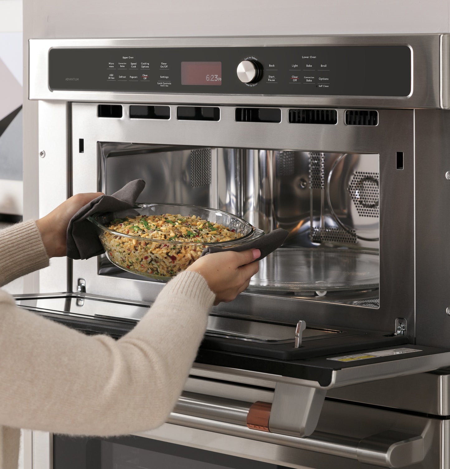 CAFÉ™ 30 in. Combination Double Wall Oven with Convection and Advantium® Technology