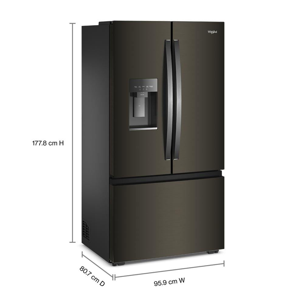 36-inch Wide True Counter-Depth 3-Door French Door Refrigerator - 23.4 cu. ft.